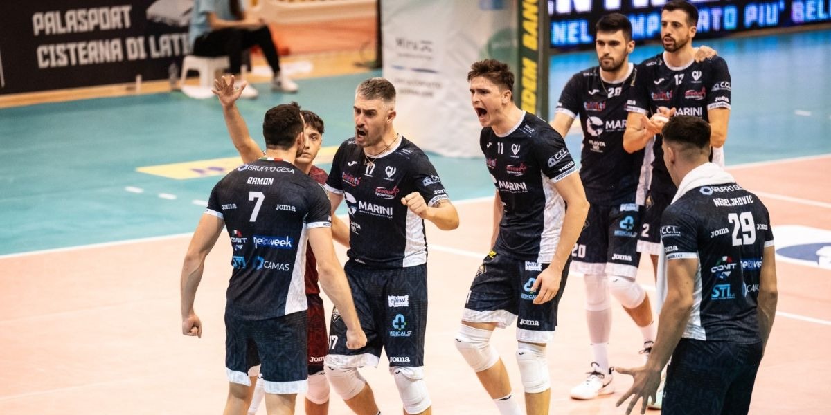 Il Cisterna Volley centra il primo successo contro Sonepar Padova 3-1