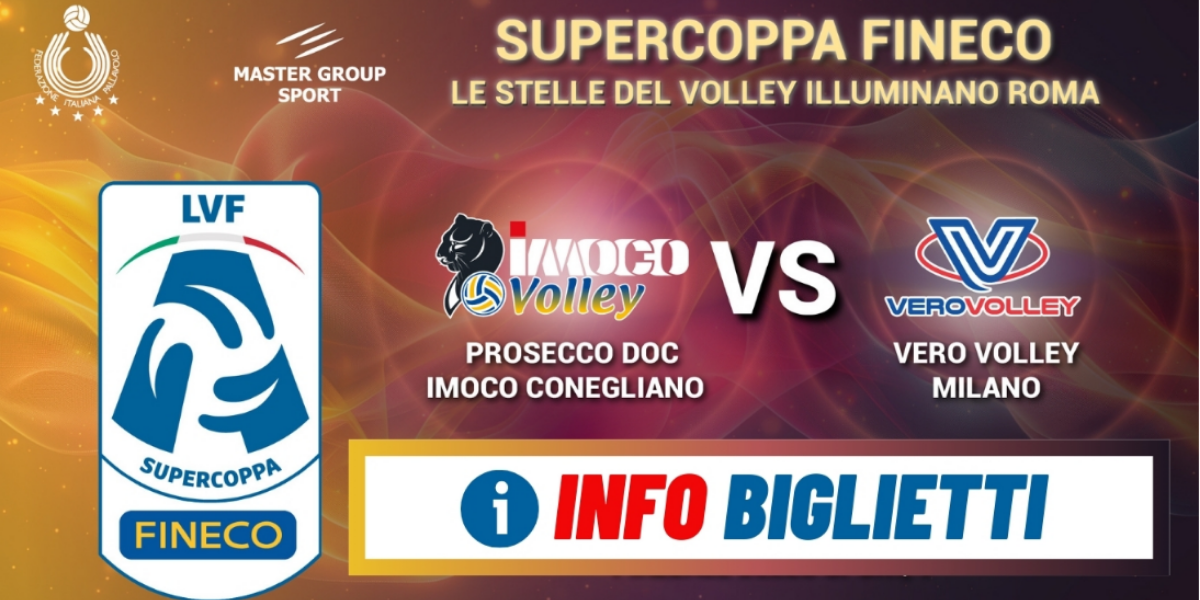 Supercoppa, strepitoso successo di pubblico: i tesserati FIPAV rispondono presente