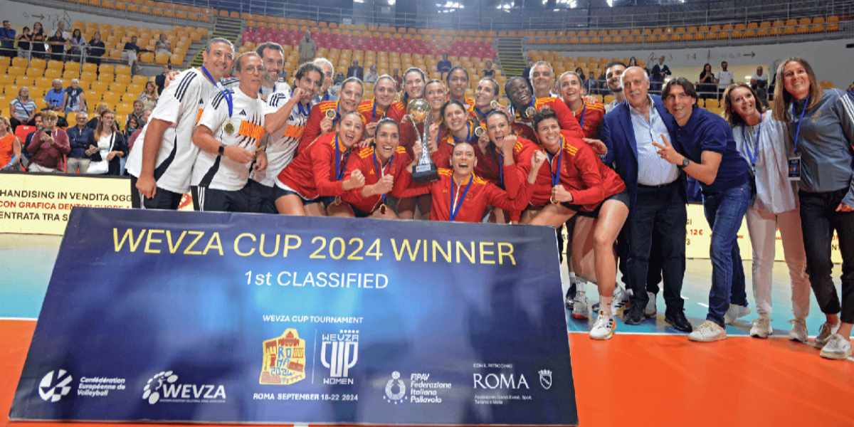 La Roma Volley vince la WEVZA Cup 2024: primo trofeo europeo per le Wolves