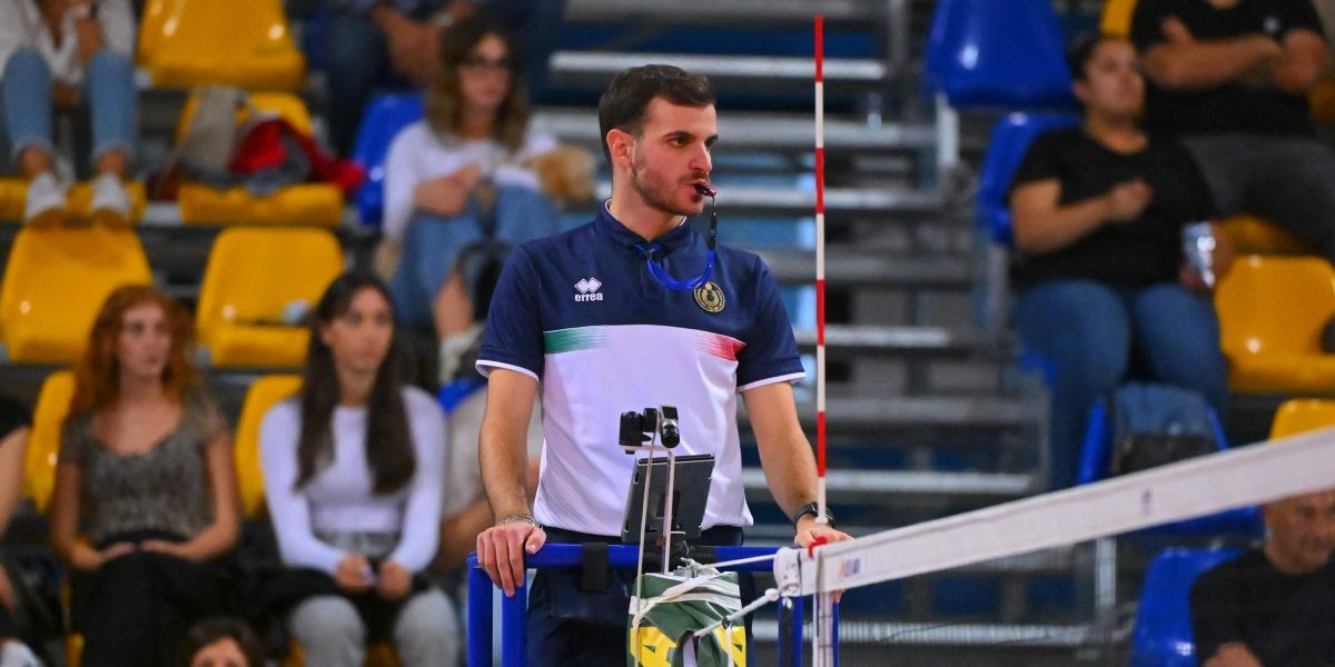 Fabio Sumeraro 1° arbitro della finale di Coppa Italia Serie A2